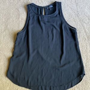 J. Crew black tank blouse